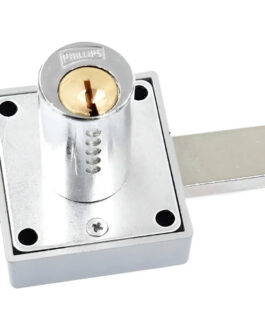 Phillips Cerradura para Mueble Modelo 250 Acabado Cromo Satín
