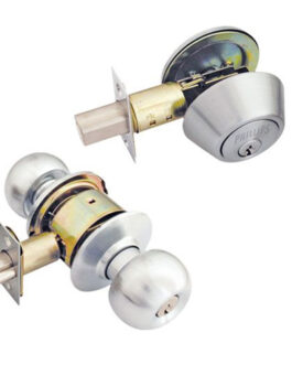 Phillips Cerradura Combo GAMMA CilindricaAcabado Acero